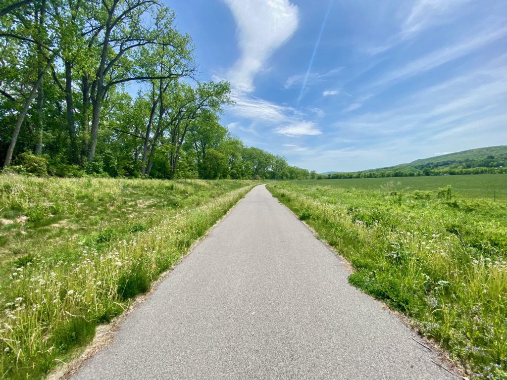 The Empire State Trail in Utica, NY